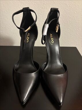 Black Aldo Heels